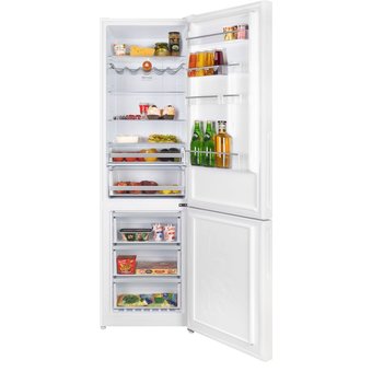  Холодильник Maunfeld MFF200NFW белый 