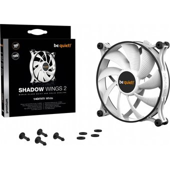  Вентилятор be quiet! Shadow Wings 2 White 140mm / BL090 