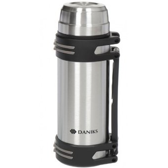  Термос Daniks SL-180NGL серебристый 