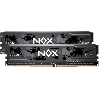  ОЗУ Apacer AH5U32G52C502MBAA-2 DDR5 32GB Kit (2x16Gb) 5200 MT/s CL38 NOX w/HS RP 