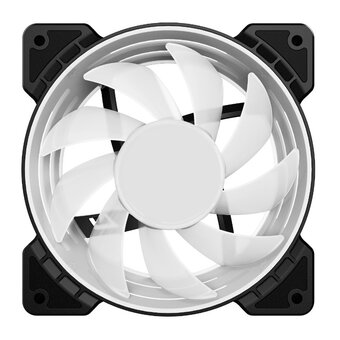  Вентилятор Powercase (M6-14-LED) 5 color LED 140x140х25мм Bulk 
