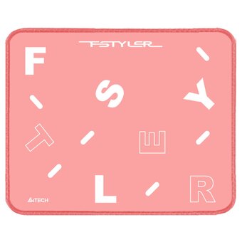  Коврик для мыши A4Tech FStyler FP25 (FP25 PINK) розовый/белый 