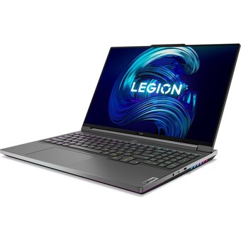  Ноутбук Lenovo Legion 7 16IAX7 (82TD005URK) 16"(2560x1600 IPS)/Intel Core i7 12800HX(2Ghz)/32768Mb/2048SSDGb/noDVD/Ext nVidia GeF RTX3070Ti(8192Mb) 