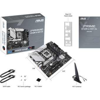  Материнская плата Asus Prime B760M-A WIFI D4 