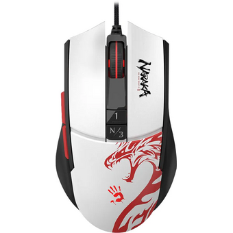  Мышь A4Tech Bloody L65 Max (L65 MAX NARAKA) оптическая USB белый/рисунок 