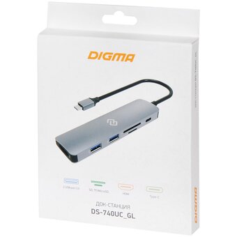  Док-станция Digma DS-740UC GL 