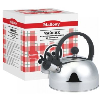  Чайник Mallony DJA-3033 нерж.(900058) 