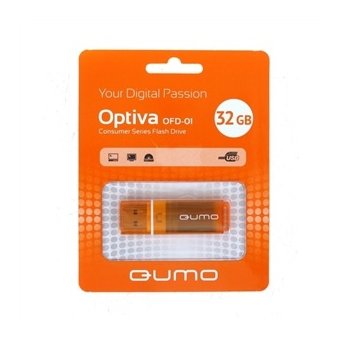  USB-флешка Qumo (18079) 32GB Optiva 01 Orange 