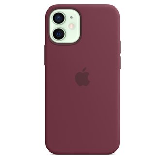  Чехол (клип-кейс) Apple для Apple iPhone 12 mini Silicone Case with MagSafe сливовый (MHKQ3ZE/A) 