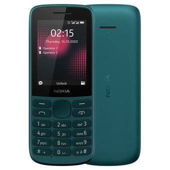  Мобильный телефон Nokia 215 4G DS (RM-1272) Cyan/бирюзовый 