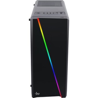  ПК IRU Game 510B5GE MT (1771144) i5 10400F (2.9) 16Gb 1Tb SSD250Gb GTX1660 Super 6Gb Free DOS GbitEth 500W черный 