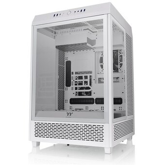  Корпус Thermaltake The Tower 500 (CA-1X1-00M6WN-00) белый без БП E-ATX 9x120mm 3x140mm 4xUSB3.0 