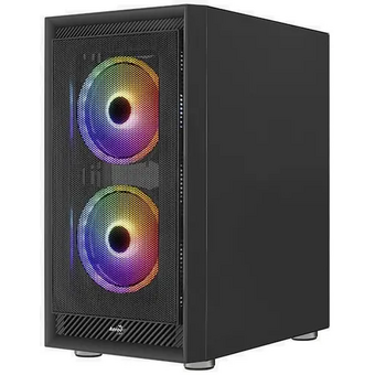  Корпус Aerocool Graphite-G-BK-v2 (ACCM-PB24033.11) черный без БП ATX 6x120mm 1x140mm 2xUSB3.0 