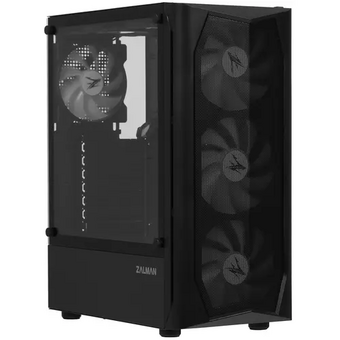  Корпус ZALMAN N4 Rev.1, ATX, Black, 2xUSB2.0, 1xUSB3.0, Front 3x140mm RGB, Rear 1x120mm RGB, TOP 2x120mm RGB 