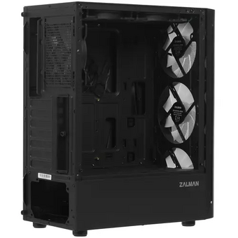  Корпус ZALMAN N4 Rev.1, ATX, Black, 2xUSB2.0, 1xUSB3.0, Front 3x140mm RGB, Rear 1x120mm RGB, TOP 2x120mm RGB 