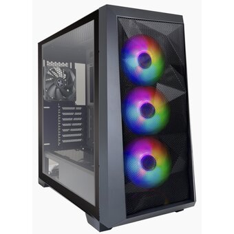  Корпус XILENCE Xilent Breeze Performance A+ X712.RGB (XG131) ATX, Black, 2xUSB3.0, FrontT 3x120mm ARGB, Rear 1x120mm 