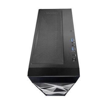  Корпус XILENCE Xilent Breeze Performance A+ X712.RGB (XG131) ATX, Black, 2xUSB3.0, FrontT 3x120mm ARGB, Rear 1x120mm 