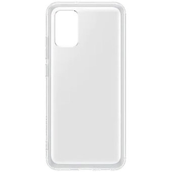  Чехол (клип-кейс) Samsung для Samsung Galaxy A02s Soft Clear Cover прозрачный (EF-QA025TTEGRU) 