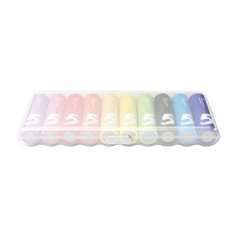  Батарейки алкалиновые Xiaomi ZMI Rainbow типа AA (уп.10 шт.) (AA 501), цветные 