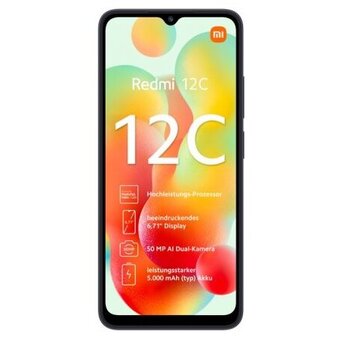  Смартфон Xiaomi Redmi 12C (MZB0DJBRU) 3/64Gb Graphite Gray 