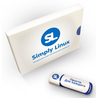  Операционная система BaseALT Simply Linux (ALT-T1615-12-F-RTL) Russian, 1-ПК, бессрочная базовая лицензия для ПК, флеш накопитель 