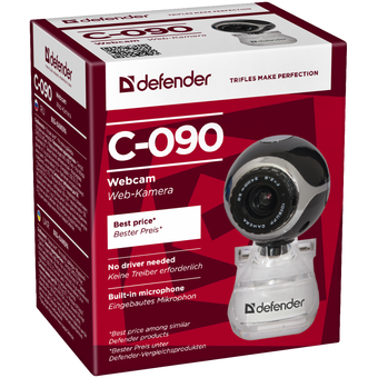  Web-камера Defender C-090 USB Black (63090) 