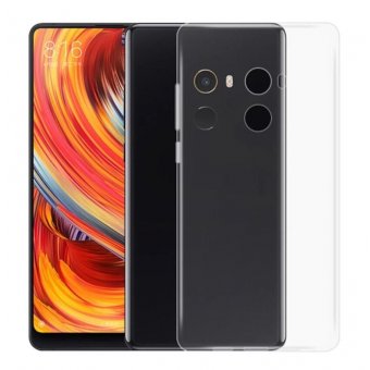  Силиконовый чехол BoraSCO для Xiaomi Mi Mix 2 (прозрачный) 