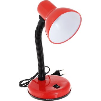  Лампа настольная Uniel TLI-204 красный 