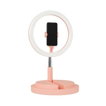  Кольцевая лампа Xiaomi Bcase Selfie ring розовая 