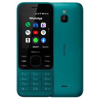  Мобильный телефон NOKIA 6300 4G DS (TA-1294) Cyan/бирюзовый 