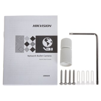  Камера видеонаблюдения IP Hikvision DS-2CD2T47G2-L(C)(2.8mm) 2.8-2.8мм цветная корп. белый 