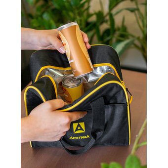  Сумка-термос Арктика 3300-7 7.5л. черный 