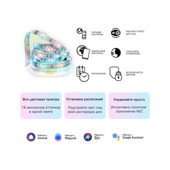 Умная светодиодная лента Gauss Smart Home (5020122) 