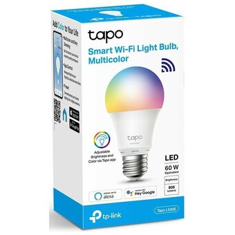  Умная лампа TP-Link TAPO L530E(2-Pack) E27 8.7Вт 806lm Wi-Fi 