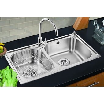  Смеситель для кухни Oulin OL-8006 хром 