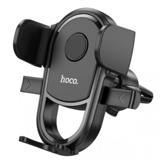  Автодержатель HOCO H6 Grateful one-button car holder(air outlet) (чёрный) 