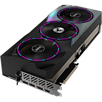  Видеокарта Gigabyte Nvidia GeForce RTX 4090 (GV-N4090AORUS M-24GD) 24576Mb 384 GDDR6X 2550/21000 PCI-E 4.0 HDMIx1 DPx3 HDCP Ret 