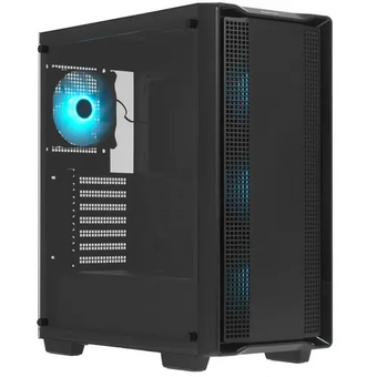  Корпус Deepcool CC560 (R-CC560-BKGAA4-G-1) (ATX, без БП, 4x120 LED Fan, Боковое окно, 1xUSB3.0, 1xUSB2.0) 