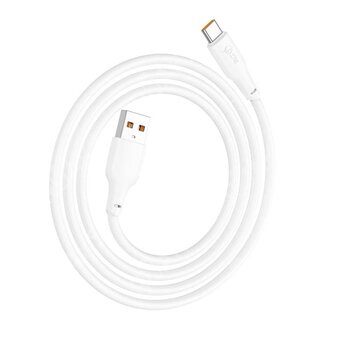  Дата-кабель HOCO X93 Force 27W Type-C 1м (белый) 