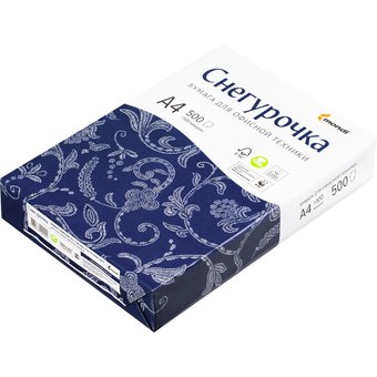  Бумага Снегурочка A4/80г/м2/500л./белый CIE145 общего назначения(офисная) 