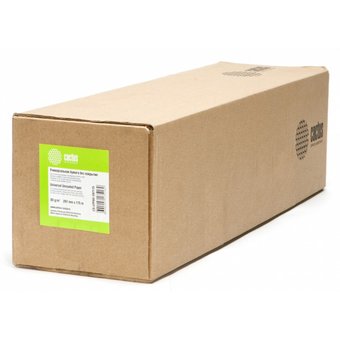  Бумага Cactus CS-LFP80-297175 A3 297мм-175м/80г/м2/белый CIE171 инженерная бумага втулка:76.2мм (3") 