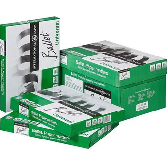  Бумага International Paper Ballet Universal A3/80г/м2/500л./белый CIE146 общего назначения(офисная) 