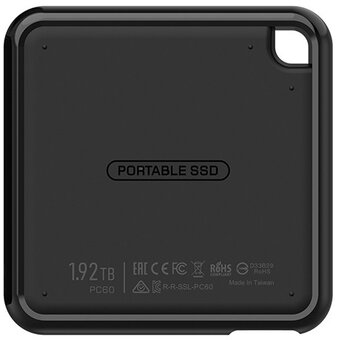  SSD Silicon Power PC60 SP256GBPSDPC60CK USB-C 256Gb 1.8" черный 