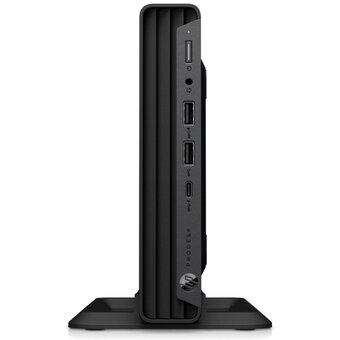  Неттоп HP ProDesk 400 G6 Mini (5L5Z4EA) i7 10700T (2) 16Gb SSD512Gb UHDG 630 Win11Pro GbitEth 65W kbNORUS мышь черный 