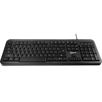  Клавиатура Gembird KB-200L черный 
