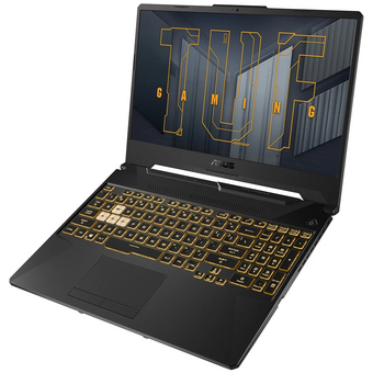  Ноутбук Asus TUF Gaming A15 FX506IC-HN025 90NR0666-M00640 Ryz 7 4800H Octa/8Gb/512Gb SSD/RTX3050-4Gb/15.6""FHD IPS/DOS серый 