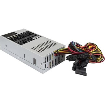  Блок питания ExeGate F500AS EX292235RUS 500W (Flex ATX, for ITX case, APFC, КПД 80 (80 Plus), 4cm fan, 24pin, 4+4pin, 3xSATA, 2xIDE) 