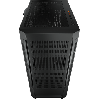  Корпус Cougar Airface, 1x120mm Fan, без БП, черный, ATX 