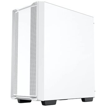  Корпус Deepcool CC560 WH без БП, боковое окно (закаленное стекло), 3x120мм LED вентилятор спереди и 1x120мм LED вентилятор сзади, белый 