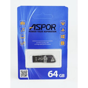  USB-флешка Aspor PK-TG114 64G USB 3.0 (металл) 